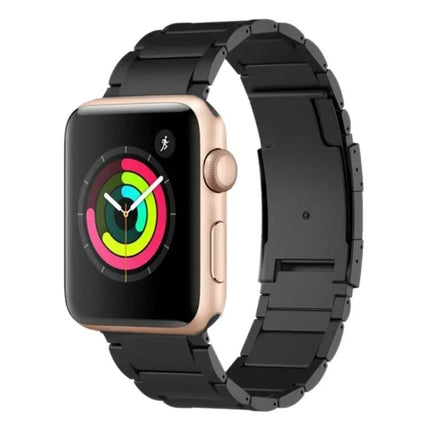 Titanium Metal Watch Band Adjustable For Apple Watch 38-44mm