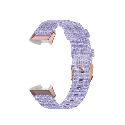 Braided Nylon Band Plastic Connector For Fitbit Charge 3/4