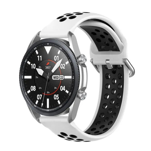 Silicone Two-Tone Sport Strap 20mm for Galaxy Watch 41mm