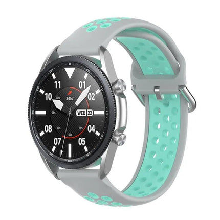 Silicone Two-Tone Sport Strap 20mm for Galaxy Watch 41mm