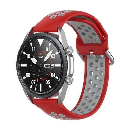 Silicone Two-Tone Sport Strap 20mm for Galaxy Watch 41mm