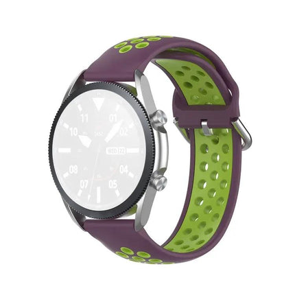 Silicone Two-Tone Sport Strap 20mm for Galaxy Watch 41mm
