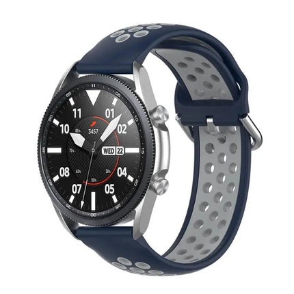 Silicone Two-Tone Sport Strap 20mm for Galaxy Watch 41mm