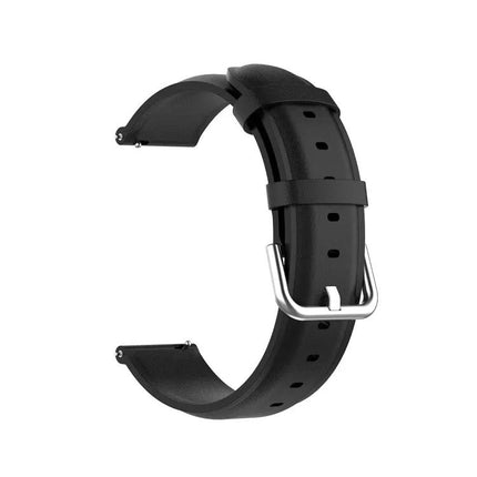 20mm Round Tail Leather Strap For Galaxy Watch 41mm