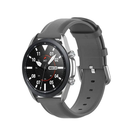 20mm Round Tail Leather Strap For Galaxy Watch 41mm