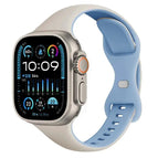 For Apple Watch Ultra 49mm / White Fog Blue
