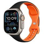 For Apple Watch Ultra 49mm / Black Orange
