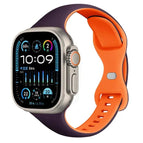 For Apple Watch Ultra 49mm / Dark Purple Orange
