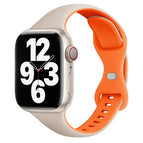 For Apple Watch Series 6 44mm / Starlight Orange