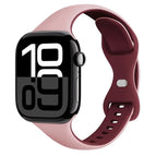 For Apple Watch Series 10 42mm / Pink Wine Red
