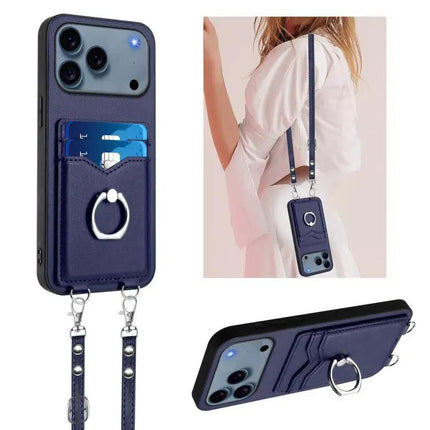 Crossbody Phone Case With Card Holder For Daily Outings