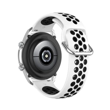 22mm Silicone Two-Tone Sports Strap For Galaxy Watch 45mm
