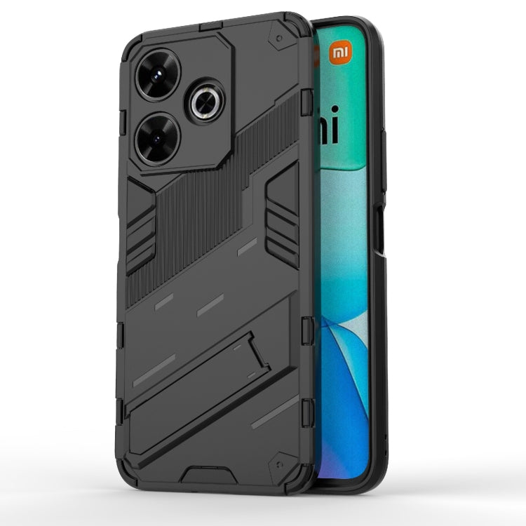 Punk Armor 2 in 1 PC + TPU Phone Case with Holder, For Xiaomi Redmi 13 4G