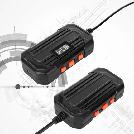 Waterproof Digital Endoscope for Inspecting Hard-to-Reach Areas showing black inline control modules with orange buttons and cable