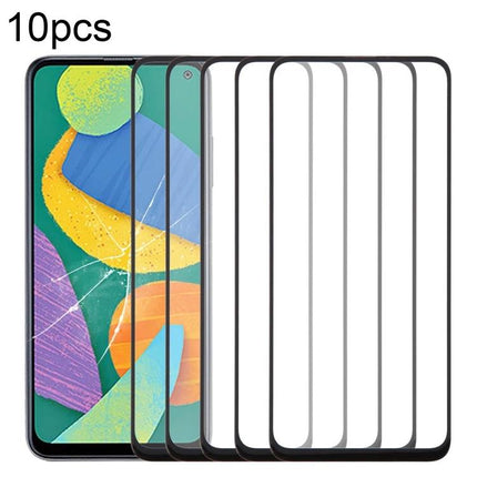 Glass Screen Replacement for Everyday Samsung Phone Maintenance front outer glass lens with OCA adhesive shown as 10pcs set