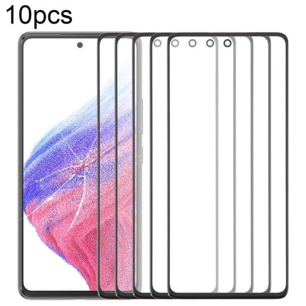 Screen Glass Replacement for Everyday Samsung Phone Use - 10pcs front glass panels with OCA for cracked screen repair