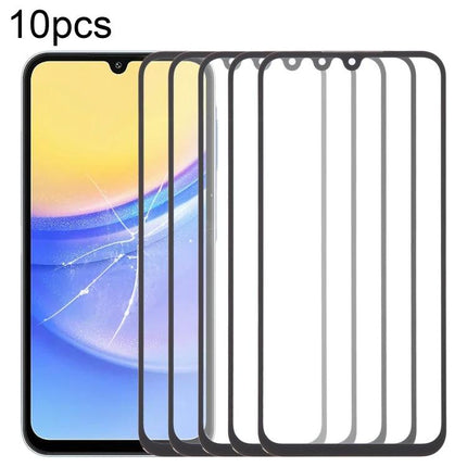 Screen Glass Replacement for Everyday Samsung Phone Use - 10pcs front glass panels for cracked screen repair with OCA for quick everyday phone fixes