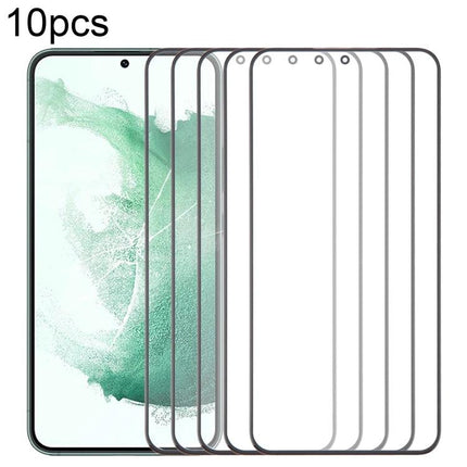 Glass Screen Replacement for Everyday Samsung Phone Maintenance - 10pcs front outer glass lens with OCA adhesive for cracked screens