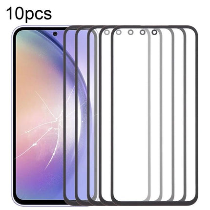 Screen Glass Replacement for Everyday Samsung Phone Use - 10pcs front screen glass replacement kit with OCA for cracked Samsung phones