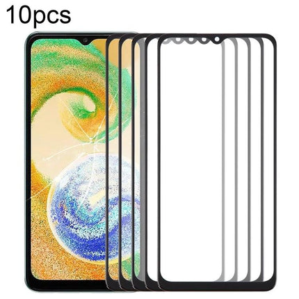 Screen Glass Replacement for Everyday Samsung Phone Use - 10pcs front glass panel kit with OCA for cracked screens