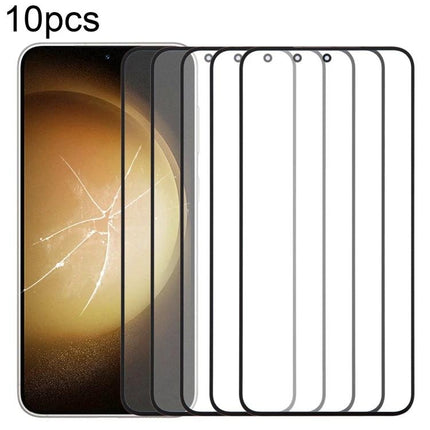 Screen Glass Replacement for Everyday Samsung Phone Use - 10-piece front screen glass panels and OCA kit to fix cracked Samsung phone screens