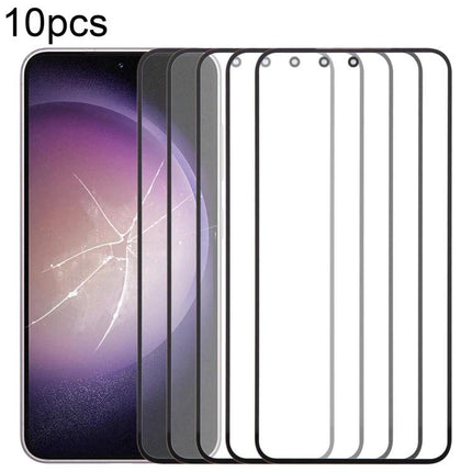 Screen Glass Replacement for Everyday Samsung Phone Use - 10pcs tempered front glass kit to restore cracked phone screens quickly