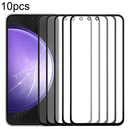 Screen Glass Replacement for Everyday Samsung Phone Use - 10pcs front glass kit with OCA for cracked screen repair