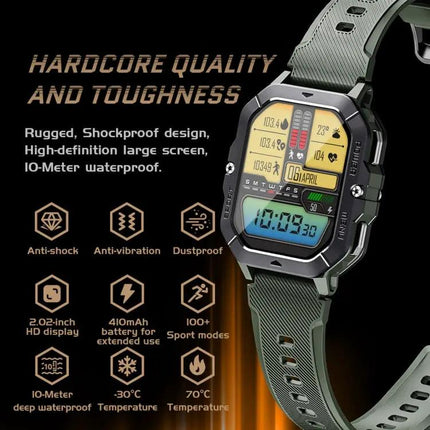 LEMFO Sport Smartwatch With Bluetooth Calling For Daily Use