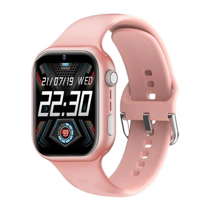 Pink Smart Watch for Kids' Daily Activities and Family Communication showing digital time, two-way call and activity tracking display
