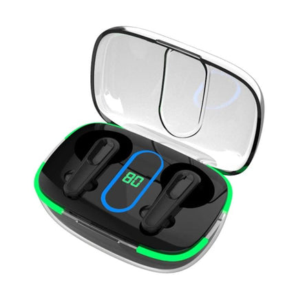 True Wireless Earbuds For Commuting And Hands Free Calls compact Bluetooth 5.3 Pro 70+ earbuds in charging case digital battery display