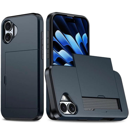 Phone Case For Daily Protection During Commutes, Workouts, And Everyday Tasks For Everyday Use - slim durable PC+TPU case with raised edges and card slot