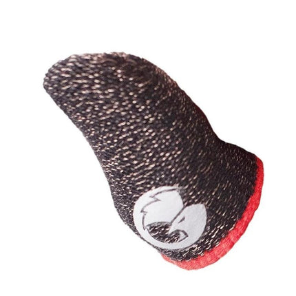GameSir Fingertips for Everyday Gaming Comfort at Home - black conductive finger sleeve with red rim for improved mobile touch control