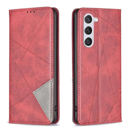 Red Leather Phone Case With Card Slot wallet cover, PU exterior, TPU interior, card slots and kickstand for hands-free video