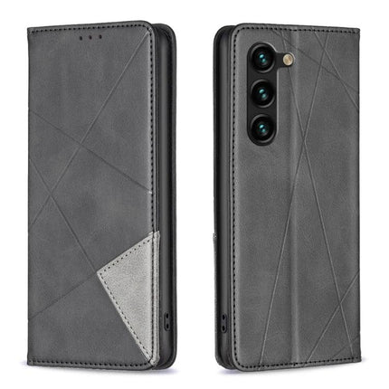 Leather Phone Case With Card Slot featuring gray PU exterior, TPU interior, card pocket and kickstand for hands-free viewing