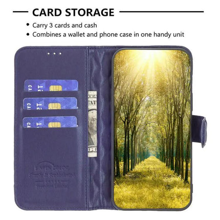 Leather Flip Phone Case With Card Slots For Everyday Carry