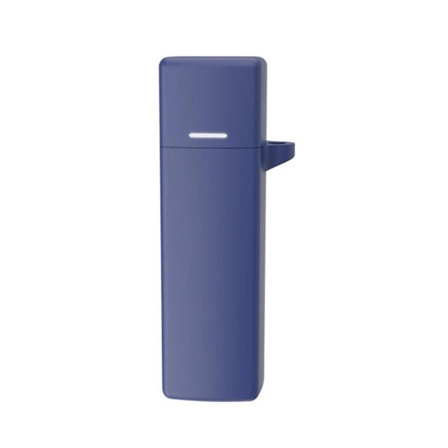 Silicone Case for Anker Soundcore Earphones in Daily Use - navy blue soft washable silicone protective case for earphones