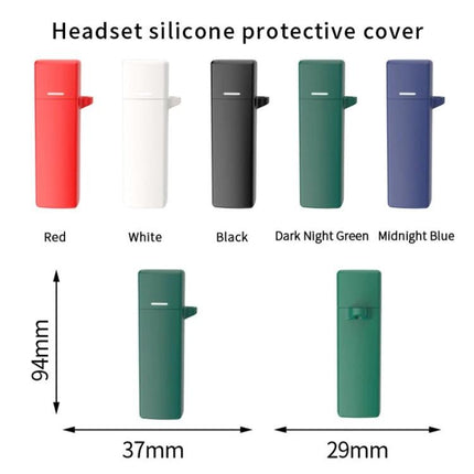 Silicone Case for Anker Soundcore Earphones in Daily Use - soft washable silicone protective cover in multiple colors, compact 94x37x29mm