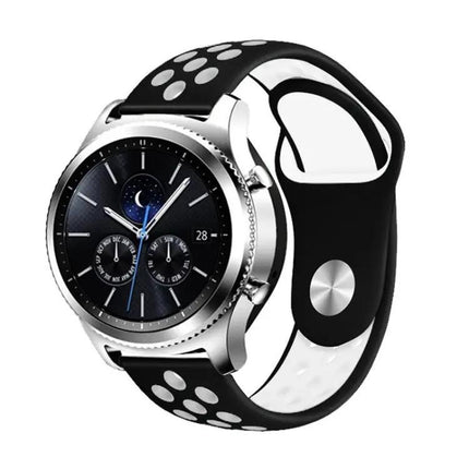 Samsung Gear S4 Active 22mm Two-Tone Silicone Strap