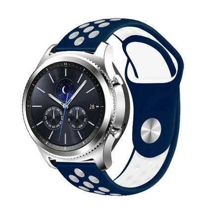 Samsung Gear S4 Active 22mm Two-Tone Silicone Strap