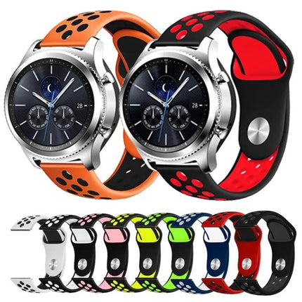 Samsung Gear S4 Active 22mm Two-Tone Silicone Strap