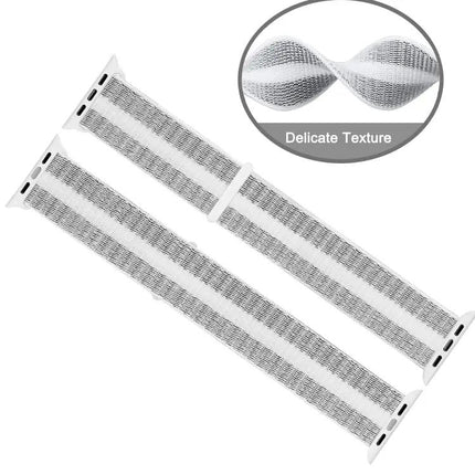 Nylon Loop Watch Band Compatible With Apple Watch 38-49mm