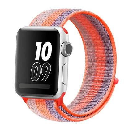 Nylon Loop Watch Band Compatible With Apple Watch 38-49mm