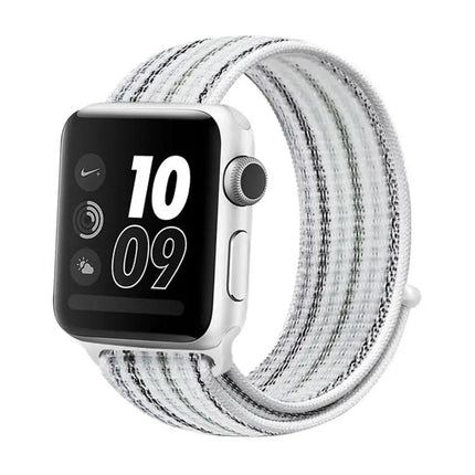 Nylon Loop Watch Band Compatible With Apple Watch 38-49mm
