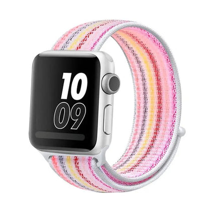 Nylon Loop Watch Band Compatible With Apple Watch 38-49mm