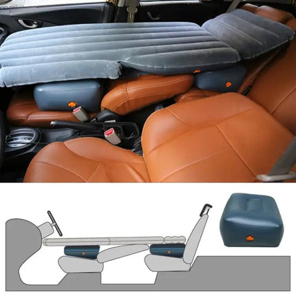 Universal Car Travel Inflatable Stool Large Square With Pump
