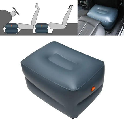 Universal Car Travel Inflatable Stool Large Square With Pump