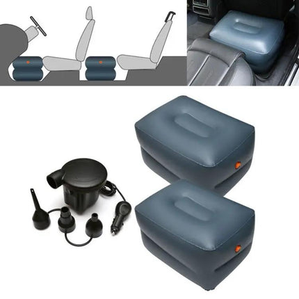 Universal Car Travel Inflatable Stool Large Square With Pump