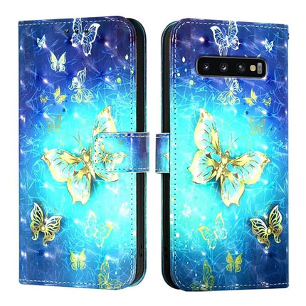 Horizontal Flip Leather Wallet Phone Case For Galaxy S10