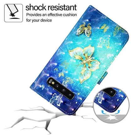 Horizontal Flip Leather Wallet Phone Case For Galaxy S10