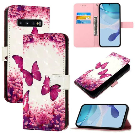 Horizontal Flip Leather Wallet Phone Case For Galaxy S10